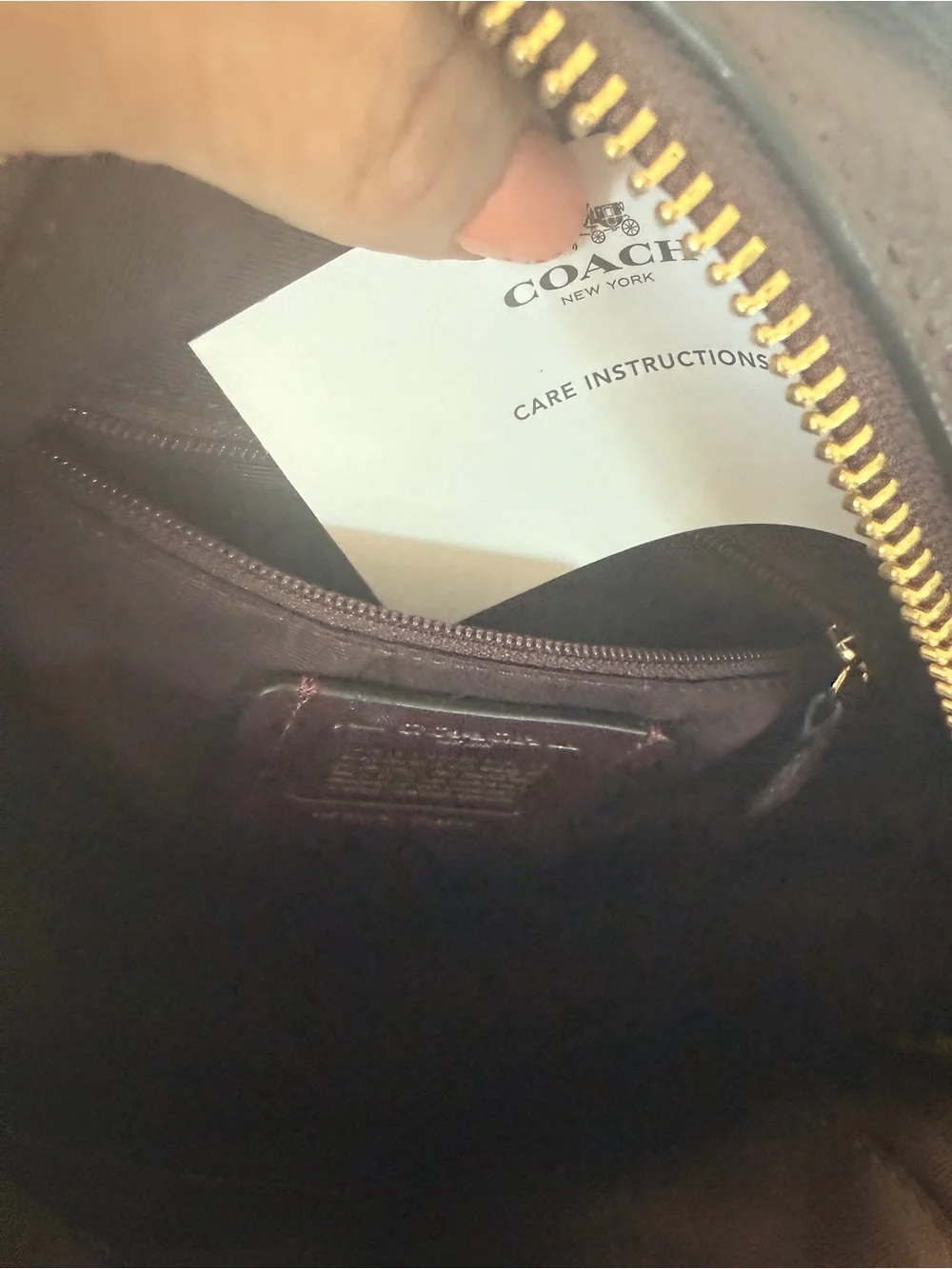 Coach Mini Charlie Backpack Burgundy Pebbled Leather Gold Hardware Bag EUC